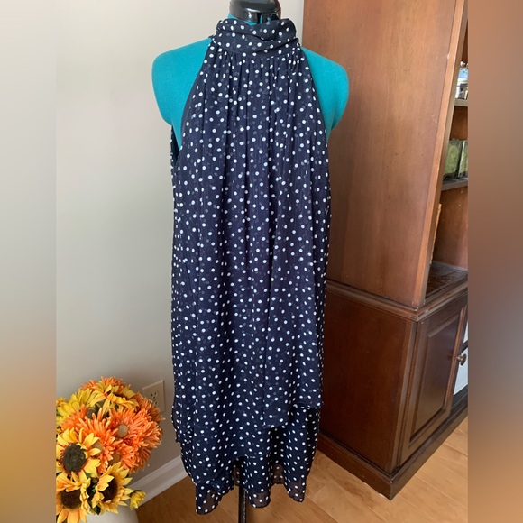 Alex Marie Halter Dress Isabel Polka-dot navy blue - Picture 2 of 10